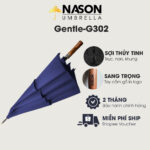 Ô thẳng cao cấp Nason Umbrella Gentle