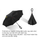 Ô Rút Ngược Nason Flipbrella – Thiết Kế Thông Minh, Tiện Lợi